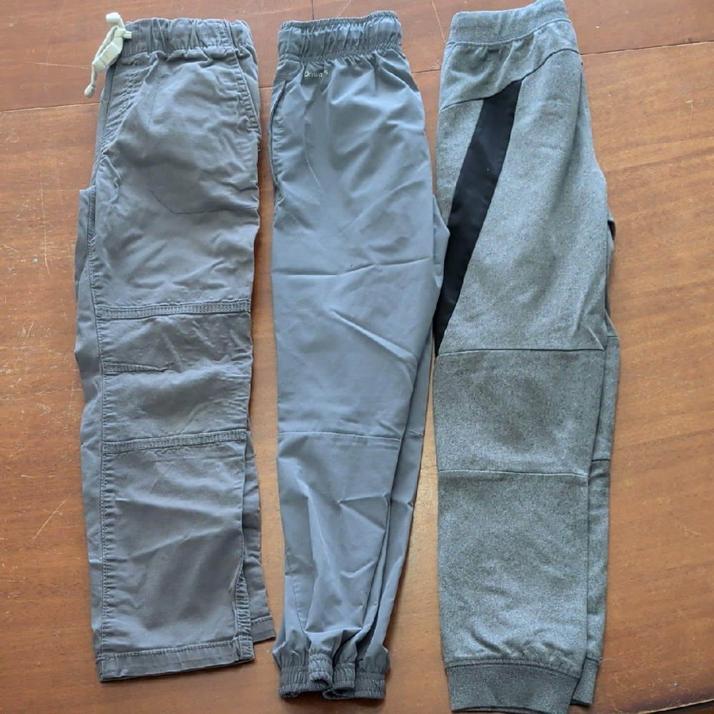 Lot Of 3 Gray Pants Boys 8